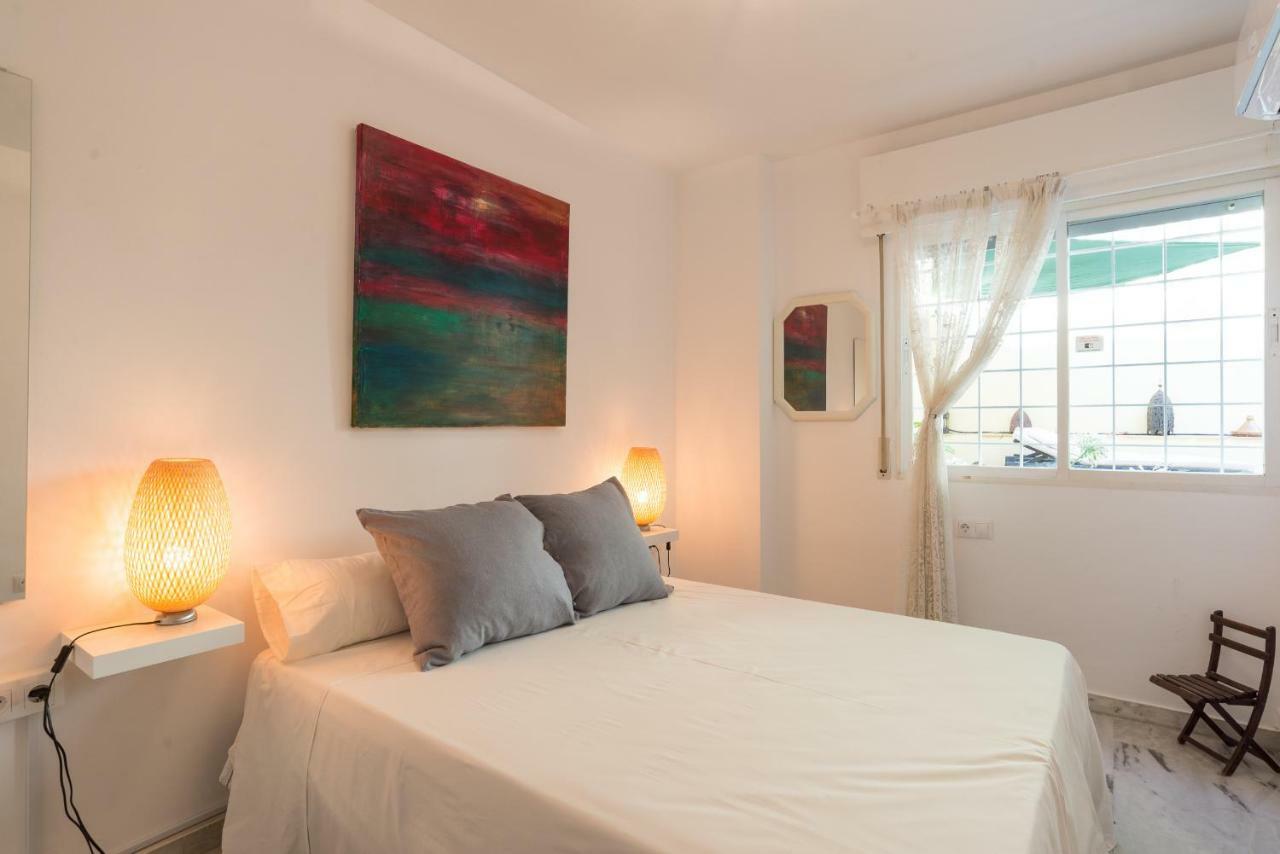 Ambb-Private Patio-Steps Away From Old Town Apartment Málaga Exterior foto